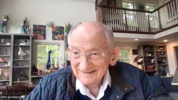 Otto Kernberg lectures via Zoom September 2024